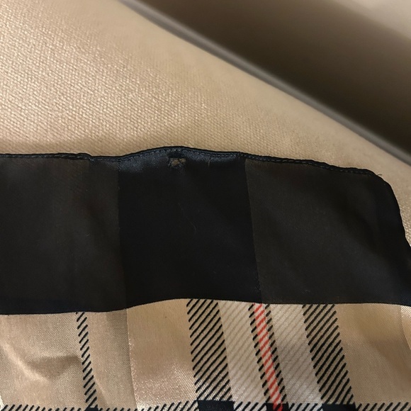 Plaid Scarf with Black, Red and Beige Accents - Picture 2 of 5